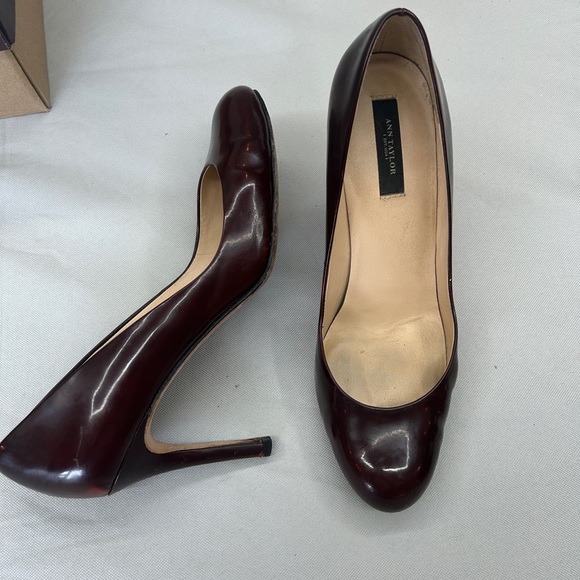Ann Taylor Dark Red Heels - Picture 1 of 5